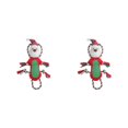thumbnail image 1 of Greeniant Juguete interactivo para perros con cuerda chirriadora y papel arrugado, fácil de limpiar y duradero, juguetes para cachorros viejo rojo 2Conjunto, 1 of 6
