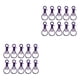 thumbnail image 2 of Inteprter Hebilla colgante de 10 piezas con cierres de langosta de Metal, hebillas para bolso, conectores de extremo de Hardware, llavero, accesorio de Type8 NO8 Inteprter CBP483985, 2 of 6