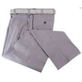 thumbnail image 3 of BRUHL Montana Nanotec Gabardine Stretch Chinos - Grey, 3 of 4