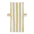 thumbnail image 1 of Funda para silla de playa, práctica funda de microfibra a rayas para silla de piscina, toalla con bolsillo para exteriores, viajes, ocio y . Amarillo, 1 of 8