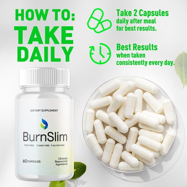 BurnSlim 60 Caps - Joint support for health food stores - Walmart