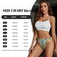 thumbnail image 5 of Balery Colorful Fruits Tangas de Algodón para Mujer con Estampado – Ropa Interior Sexy, Transpirable, G-string-Large, 5 of 6