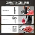 thumbnail image 5 of Electric Meat Grinder 3 Lbs/Min Sausage Stuffer Maker for Home Kitchen, 5 of 10