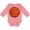 Mauve, variant on Inktastic Basketball Sports Ball Boys or Girls Long Sleeve Baby Bodysuit