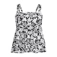 thumbnail image 3 of Lands' End Women's DD-Cup Flutter Scoop Neck Tankini Top, 3 of 3