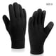 thumbnail image 5 of Bearachild Guantes completos cálidos de invierno para hombre y mujer, guantes flexibles de PU con pantalla táctil negra y azul marino, mitones a prueba de Suministros térmicos Negro S Bearachild HA070828-01, 5 of 6