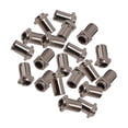 thumbnail image 1 of Wweixi 20Pcs Metal Drum Screws Nuts Easy to Install Practical Percussion Instrument, 1 of 6