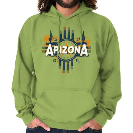 Brisco Brands Arizona Desert State Souvenir Pullover Hoodie (Best Souvenirs From Arizona)