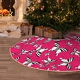 thumbnail image 5 of Bingfone Christmas Tree Skirt Mat Christmas Decoration Interior 30" -Butterfly, 5 of 6