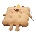 thumbnail image 4 of Esquirla Cartoon Seat Cushion, Capybara Chair Cushion Kids Present Stuffed Capybara Animal for Desk Chair Home Dinning Office Chair Brown, 4 of 7