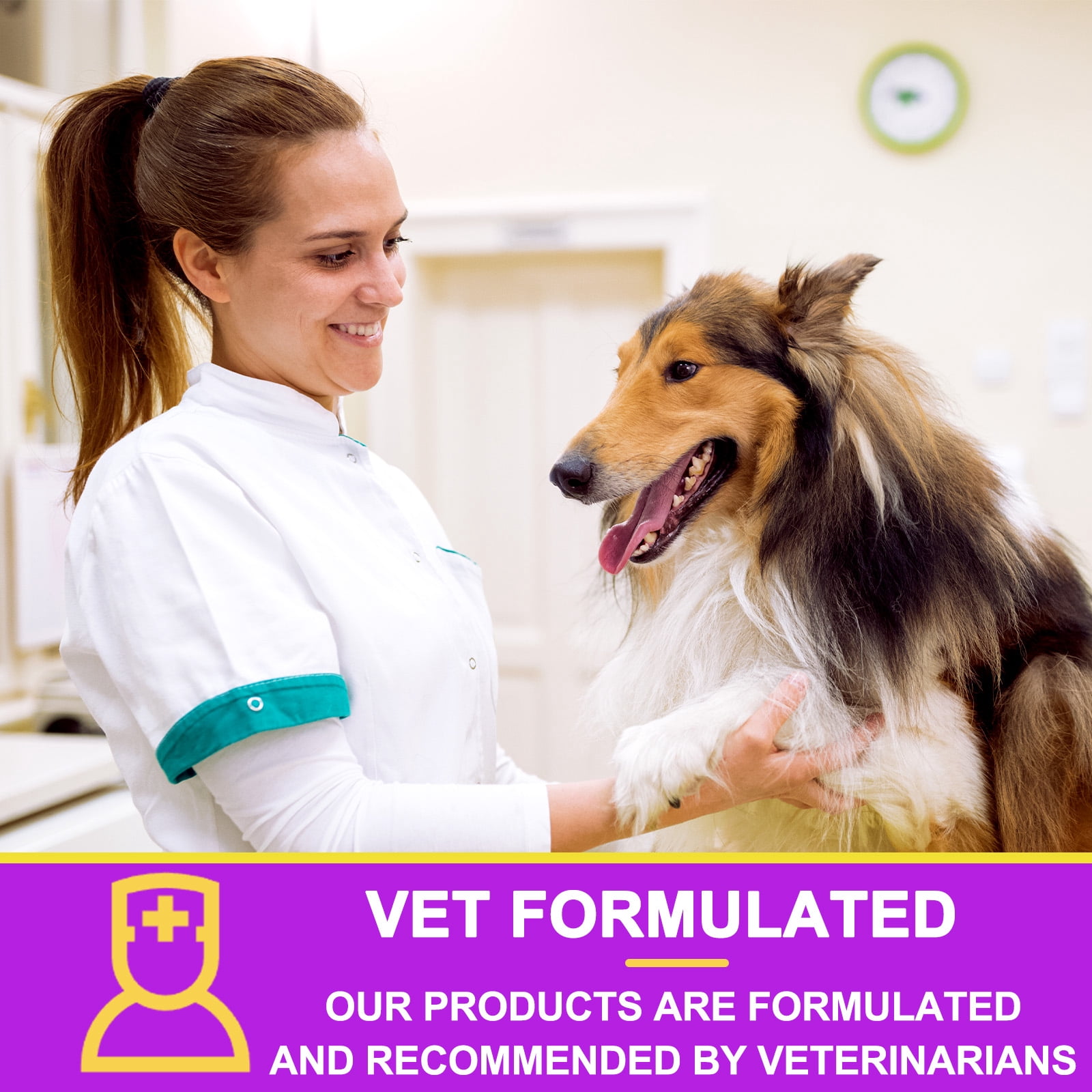 Oimmal 15-in-1 Multivitamin Chewable Tablets for Dogs, Glucosamine and Fish Oil (EPA 18% & DHA 12%) Support for Joint & Heart Health, Aiding Digestion, Immune System Support 180P*2