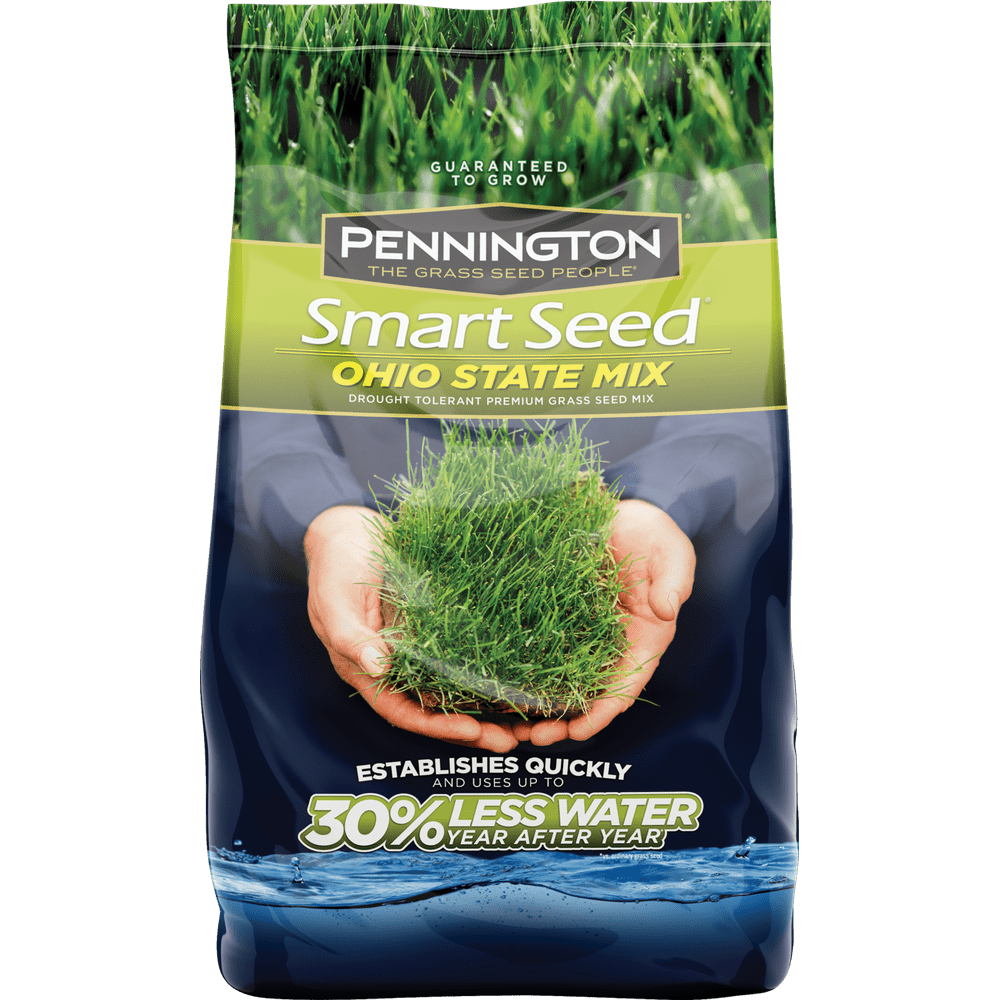 Pennington Smart Seed Ohio State Mix Grass Seed, 3 lb. Covers up to 750