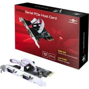 Vantec UGT-PCE20SR 2-Port Serial PCIe Host Card, Silver