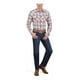thumbnail image 3 of Camisa Vaquera Crema Manga Larga Regular Fit, 3 of 5