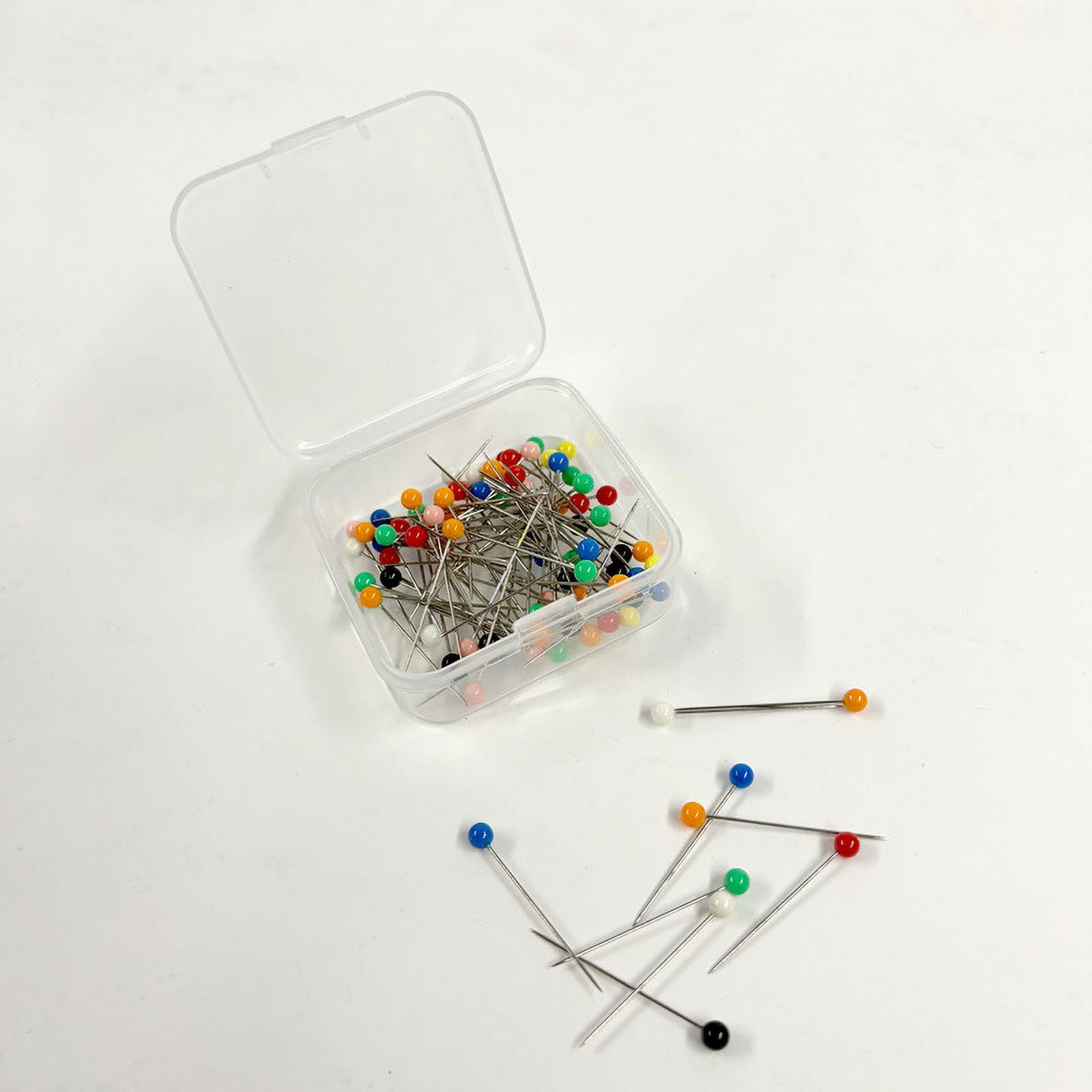 Hello Hobby Pins Multicolor Ballhead 80 Count, Size 20, for Sewing, Jewelry Making & Craft Projects