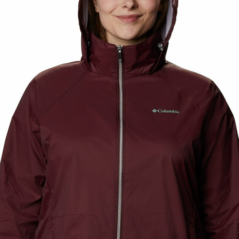 Columbia Women s Switchback III Jacket in Stone Green 1x