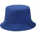 thumbnail image 5 of CoCopeaunts Cotton Bucket Hat Women Solid Color Reversible Summer Thin Quick Dry Men Fisherman Hat Soft Wear-Resistant Bucket Cap, 5 of 8