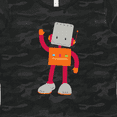 thumbnail image 4 of Inktastic Cute Robot, Smiling Robot, Colorful Robot Women's T-Shirt, 4 of 5