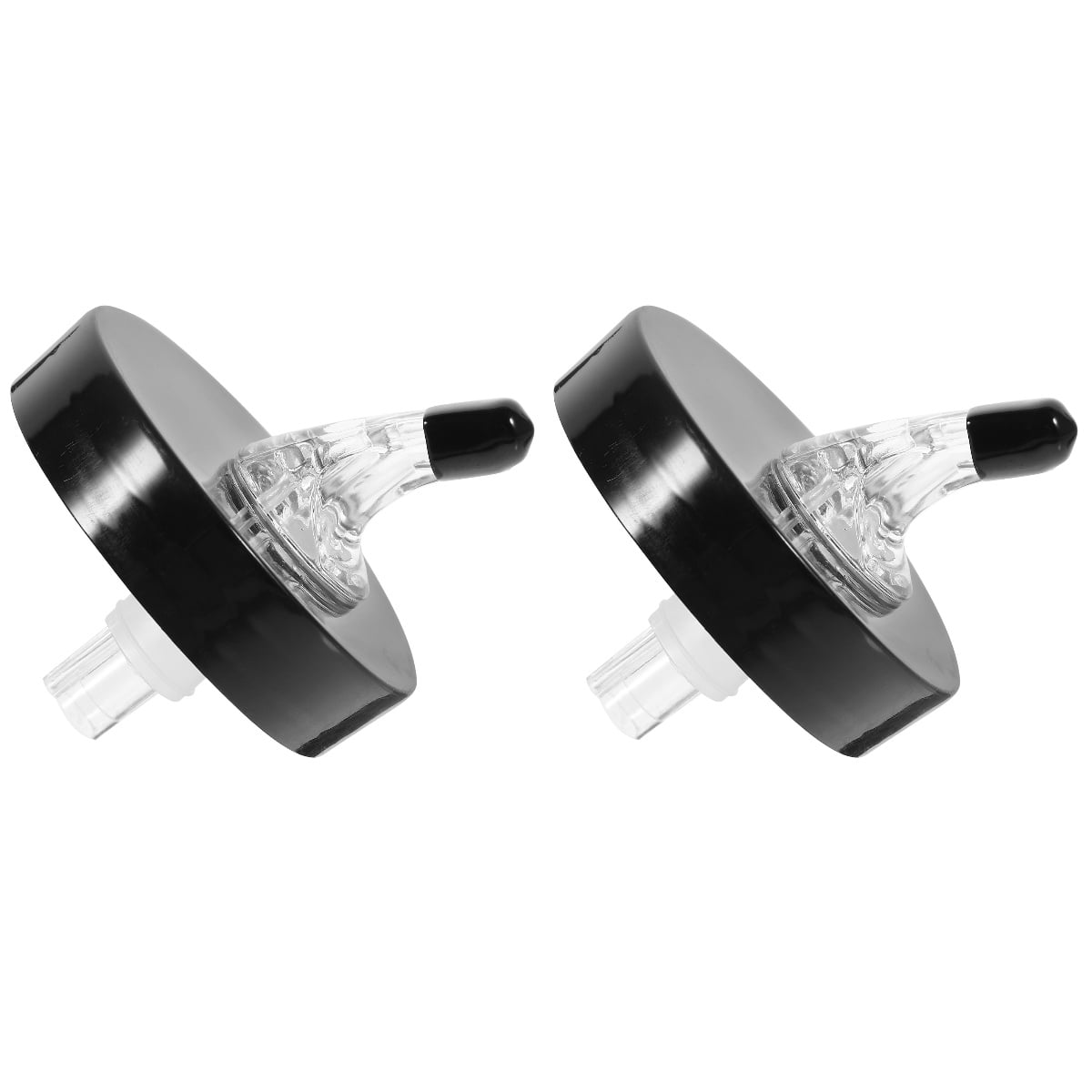 HOMEMAXS 2pcs Mason Jar Pour Spout Lid Mason Jar Lid Dispenser Jar Oil