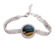 thumbnail image 1 of Pulsera de tobillera de cadena de tenis Casa Flor joyería de diamantes, 1 of 3