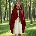 thumbnail image 2 of Elegant Style Hooded Cloak Cape for and Themed Events, 2 of 5