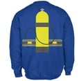 thumbnail image 2 of Halloween Marine Biologist Scuba Diver Costume Mens Sweatshirt Royal MD, 2 of 2