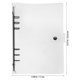 thumbnail image 2 of Nestingho Binder Para Cuaderno A6 En PVC Resistente Para Oficina Y Escuela, 2 of 8