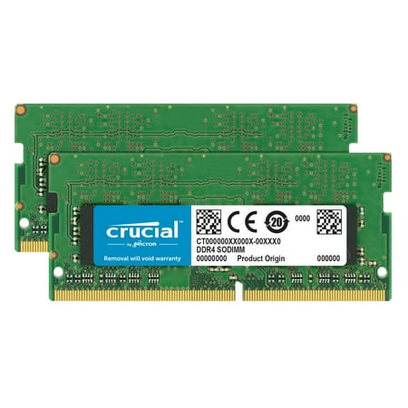 Crucial 32GB KIT 2 X 16GB Mhz PC4 25600 Laptop Memory