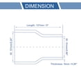 thumbnail image 3 of Unique Bargains 1 Pcs 51-57mm 2.01"-2.24" ID 127mm 5.00" Length 0° Black Car Silicone Hose, 3 of 7