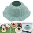 thumbnail image 2 of RUIG Mini Straw Hats - Mini Sombrero Hats for Doll Dress Up & DIY Crafts Accessories, Comfortable Wide Brim Hat for Small Dolls,Portable Wide Brim Hat for 15cm & 17cm Dolls, 2 of 4