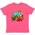 thumbnail image 3 of Inktastic Cute Dinosaurs Youth T-Shirt, 3 of 5