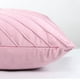 thumbnail image 4 of Fundas de Cojines Rosas de 45 x 45 cm, Funda de Almohada Decorativa de Terciopelo Suave para sofá, decoración del hogar, Funda de Lingote Dorado, Funda a Rayas para Sala de Estar, Dormitorio, Juego de 2 JM, 4 of 5