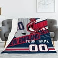 thumbnail image 6 of Blanket New England Personalized Plush Throw Blanket for Men Women Youth Gift, 6 of 6