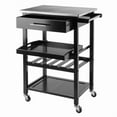 thumbnail image 2 of anthony kitchen cart stainless steel, 2 of 5