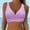 Purple, variant on Bikini Tops for Women Cropped Tankini Tops Solid Color Beach Padded Knot Twist Cut Out Bathing Suit Top Only Women Swimwear Tops Underwire Full Coverage Bikini Top Up Swim Crop Top Tie Back Bathing S