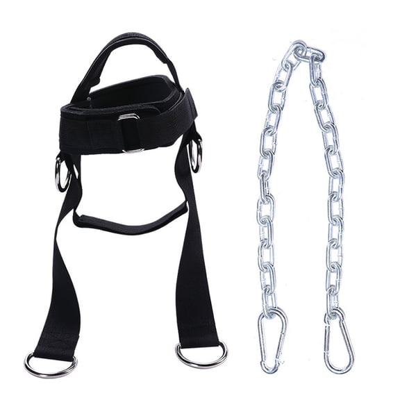 Adjustable Fitness Neck Head Harness Neck Training Weight Lifting Strength Trainer Sports Neck Training Exerciser