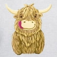 thumbnail image 3 of CafePress - Happy Highland Cow Jumper Hoody - Pullover Hoodie, Hooded Sweatshirt, 3 of 4