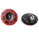 thumbnail image 5 of Par de bocinas de 12 V, color rojo, compacto, súper tono, explosión fuerte, 139‑170 DB, universal, para motocicleta y automóvil, 5 of 12