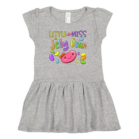 

Inktastic Little Miss Jelly Bean Girls Baby Dress