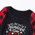 thumbnail image 2 of Family Christmas Pajamas Matching Sets Christmas Long Sleeves Sleepwaear Holiday Family Loungewear Sets, 2 of 6