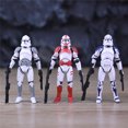 thumbnail image 5 of Star Wars 3,75 "trooper Stormtrooper figura de acción Shadow Shock Gree 41st 442nd Republic Elite Force MW187th Red Dot juguetes clon, 5 of 5