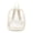 Clear w/ Cream Trim, variant on Clear Fashion Dome Framed Backpack, Denim