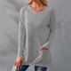 thumbnail image 1 of Camiseta Sexy de otoño para mujer, camiseta elástica, ropa de estilo de tendencia para mujer, camiseta ajustada, Tops informales de manga larga para mujer 2022, 1 of 4