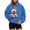 Blue, variant on Hoodie with Pet Pouch Oversized Leopard Long Sleeve Pullover Sweatshirt for Small Dogs Cats Fall Winter Casual Wear Christmas Gift
