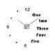 thumbnail image 1 of Reloj Decorativo de Pared Números Extraíbles DIY 3D Reloj Venta Liquidación Oficina Decoración para Regalos Negro Colco Reloj de pared con la etiqueta engomada del espejo, 1 of 8