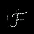 thumbnail image 3 of Efavormart 12 Pack | 1.5" Clear Rhinestone Monogram Letter Jewel Sticker Self Adhesive DIY Diamond Decor, 3 of 11