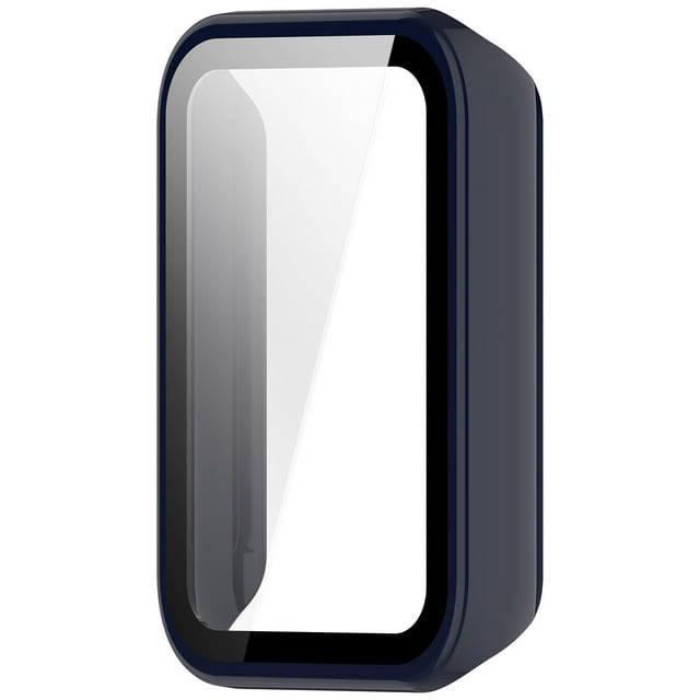Klonfd Smart Watch Band Accessories Compatible With Band 10 Durable Protective Cover With Tempered Glass And PC Material Shockproof Design