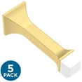 thumbnail image 7 of Franklin Brass B47252K-117-C Classic Edge 3" Baseboard Mounted Rigid Door Stop - Gold, 7 of 7