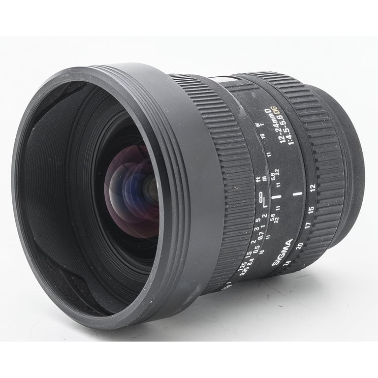 SIGMA 12-24mm F4.5-5.6IIDG HSM ソニー #4990 Sigma 12-24mm f/4.5-5.6 EX DG IF HSM Ultra Wide Angle Zoom Lens