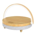 thumbnail image 4 of TISHITA Portable Bluetooth Speaker Wireless Charger USB Powered Wood grain, 4 of 8